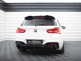 Rear Valance V.3 compatible with BMW 1 M-Pack F20 Facelift (Version with single exhaust on one Side)