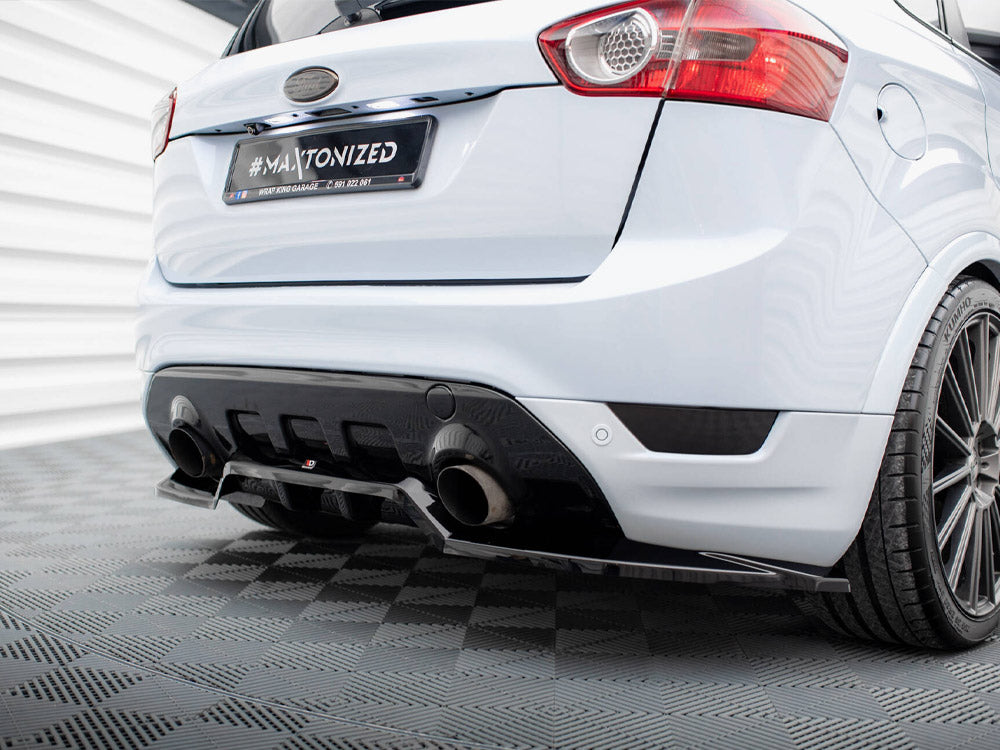 Central Rear Splitter (Vertical Bars) compatible with Ford Kuga ST Mk1