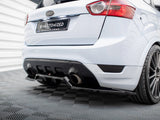 Central Rear Splitter (Vertical Bars) compatible with Ford Kuga ST Mk1