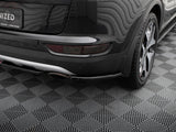 Rear Side Splitters compatible with Kia Sportage Mk4 GT-Line - Textured