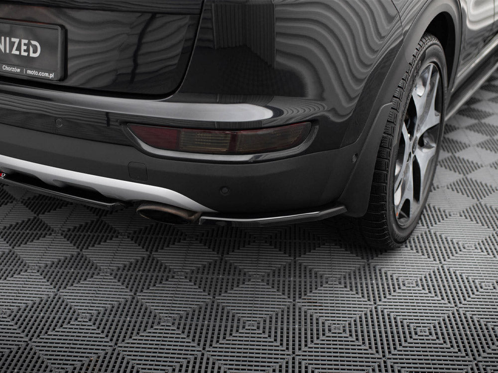 Rear Side Splitters compatible with Kia Sportage Mk4 GT-Line - Carbon Look
