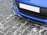 Front Splitter V.3 compatible with Subaru BRZ Mk1 Facelift - Carbon Look