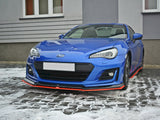Front Splitter V.5 compatible with Subaru BRZ Mk1 Facelift