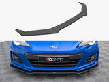 Street PRO Front Splitter compatible with Subaru BRZ Mk1 Facelift
