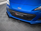 Street PRO Front Splitter compatible with Subaru BRZ Mk1 Facelift