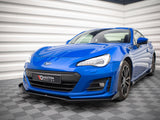 Street PRO Front Splitter V.1 + Flaps compatible with Subaru BRZ Mk1 Facelift