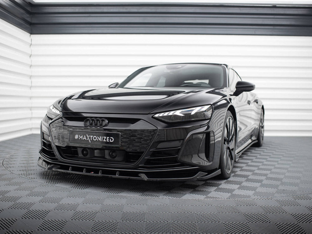 Front Splitter V.1 compatible with Audi e-tron GT / RS GT Mk1