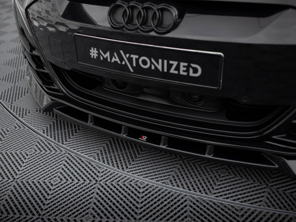 Front Splitter V.1 compatible with Audi e-tron GT / RS GT Mk1