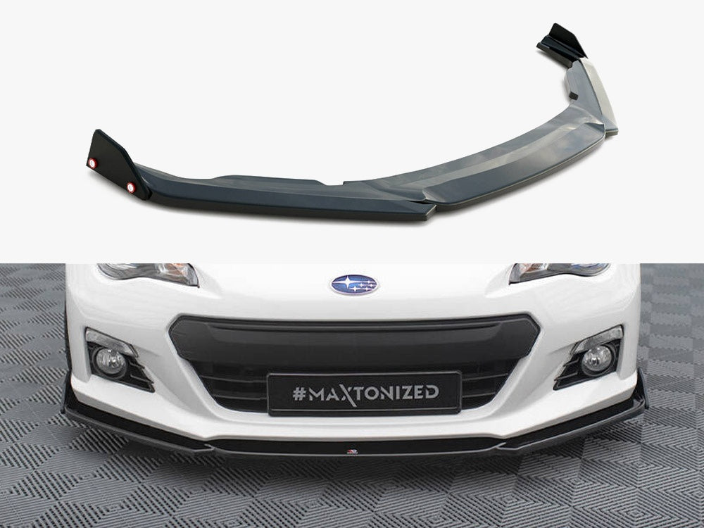 Front Splitter V.1 + Flaps compatible with Subaru BRZ Mk1