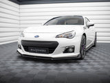 Front Splitter V.1 + Flaps compatible with Subaru BRZ Mk1