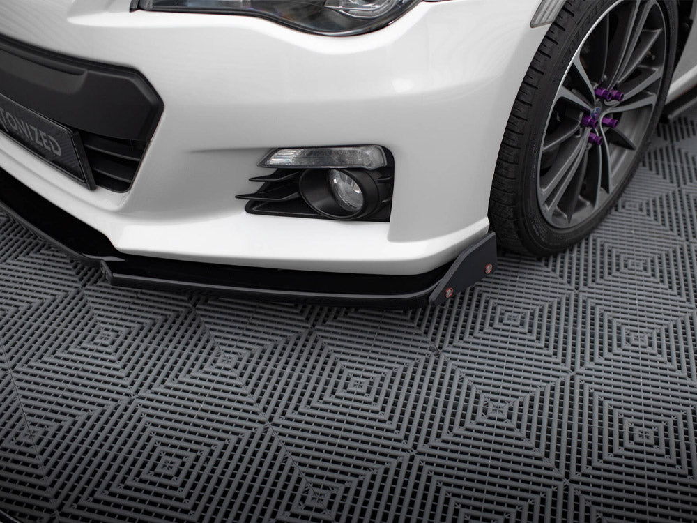 Front Splitter V.1 + Flaps compatible with Subaru BRZ Mk1