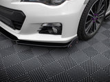 Front Splitter V.1 + Flaps compatible with Subaru BRZ Mk1
