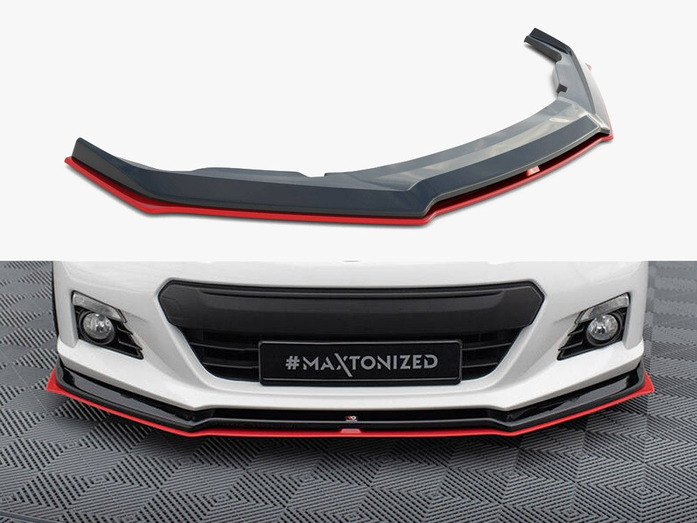 Front Splitter V.3 compatible with Subaru BRZ Mk1