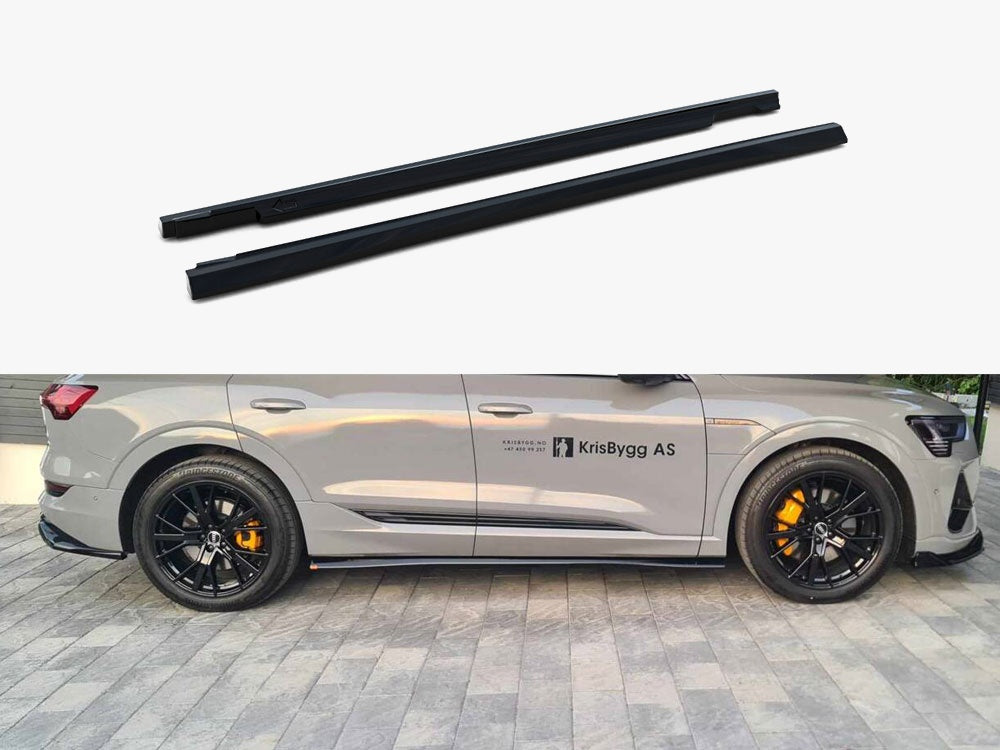 Side Skirts Diffusers compatible with Audi e-tron S Line