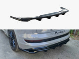 Central Rear Splitter (Vertical Bars) compatible with Audi e-tron S Line