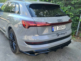 Central Rear Splitter (Vertical Bars) compatible with Audi e-tron S Line