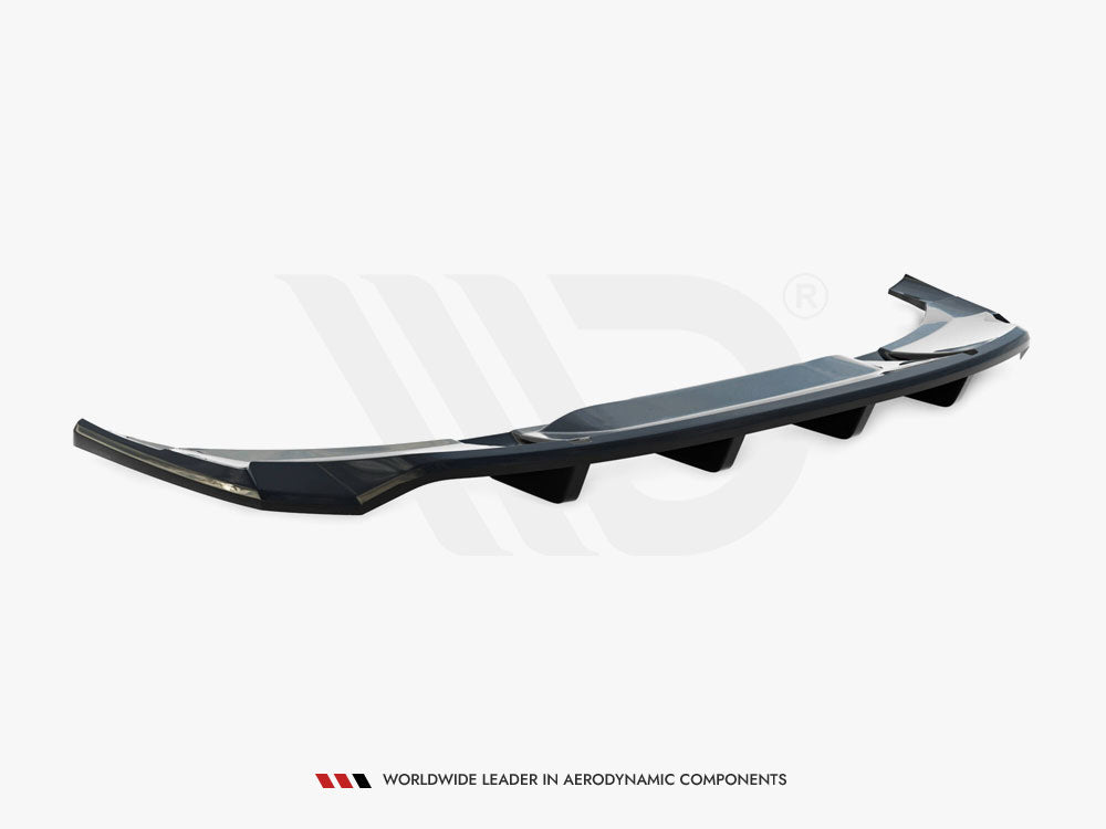 Central Rear Splitter (Vertical Bars) compatible with Audi e-tron S Line