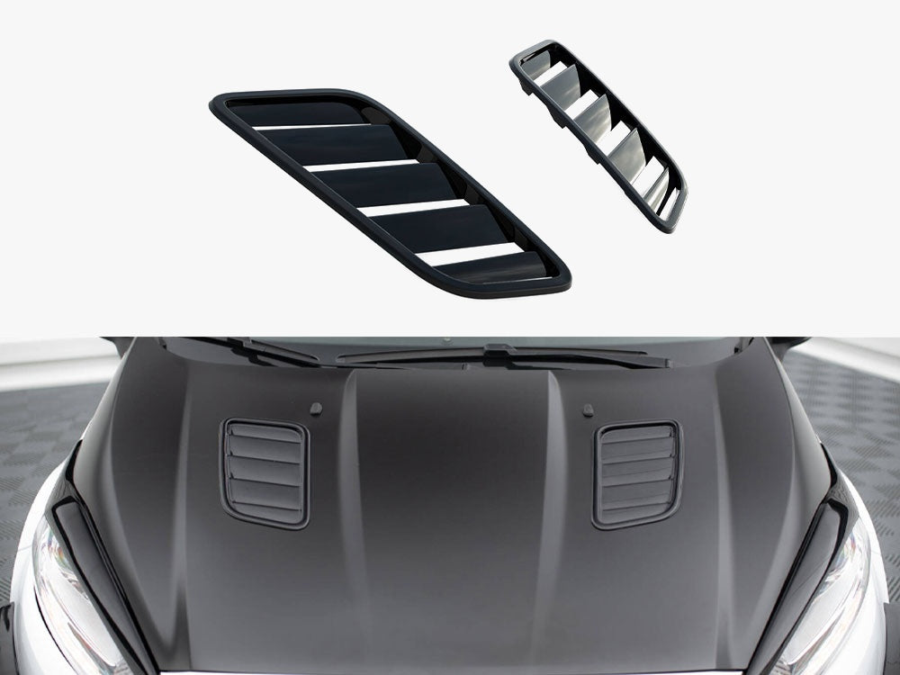 Bonnet Vents compatible with Ford Fiesta ST Mk7 Facelift