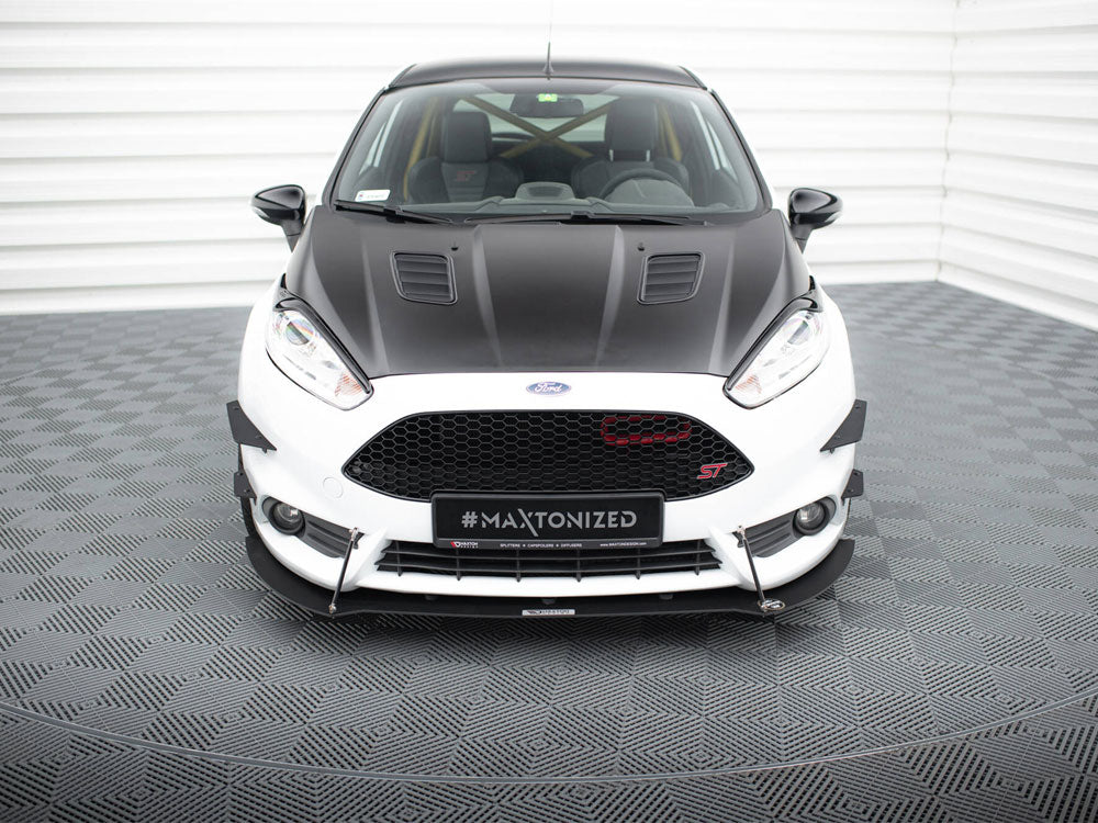 Front Racing Splitter V.1 compatible with Ford Fiesta ST Mk7 Facelift