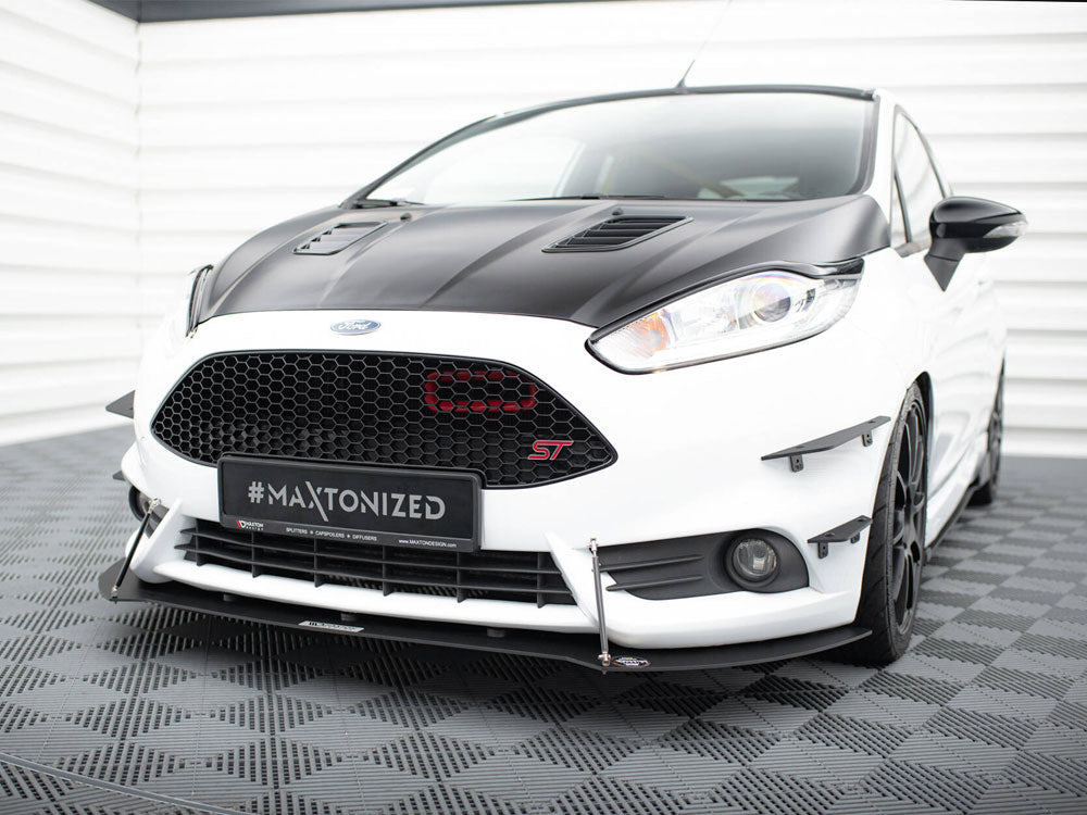Front Racing Splitter V.1 compatible with Ford Fiesta ST Mk7 Facelift
