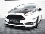 Front Racing Splitter V.1 compatible with Ford Fiesta ST Mk7 Facelift
