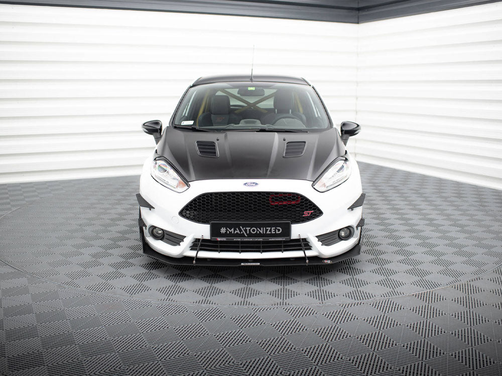 Front Racing Splitter V.2 compatible with Ford Fiesta ST Mk7 Facelift