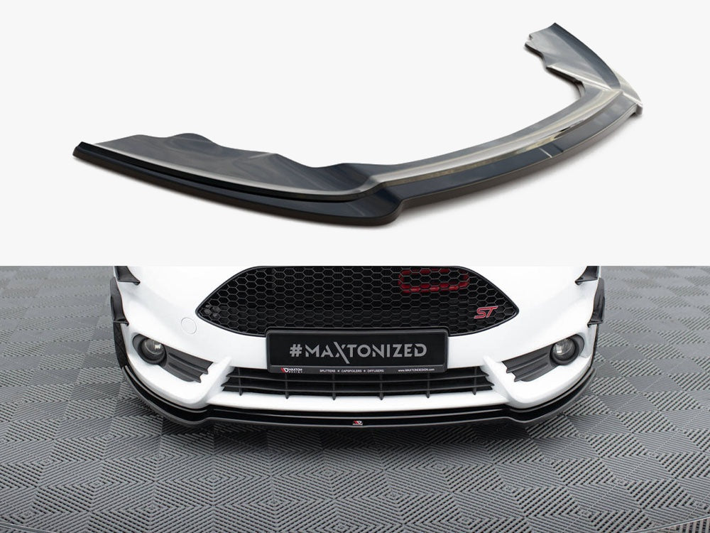 Front Splitter V.3 compatible with Ford Fiesta ST Mk7 Facelift