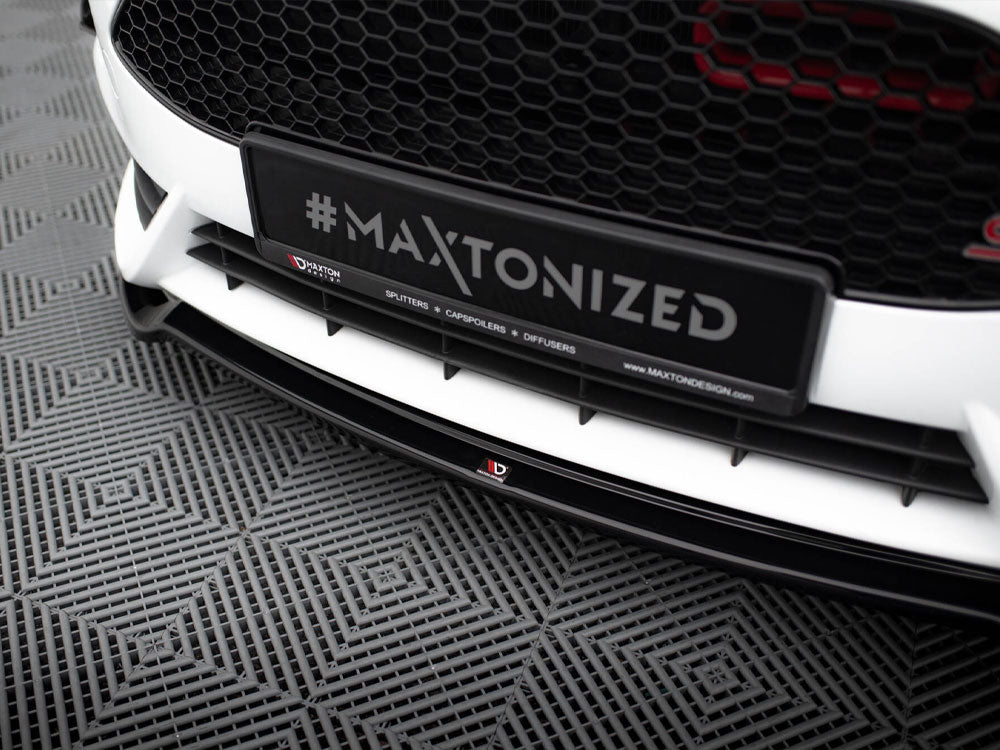 Front Splitter V.3 compatible with Ford Fiesta ST Mk7 Facelift