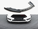 Front Splitter V.4 compatible with Ford Fiesta ST Mk7 Facelift