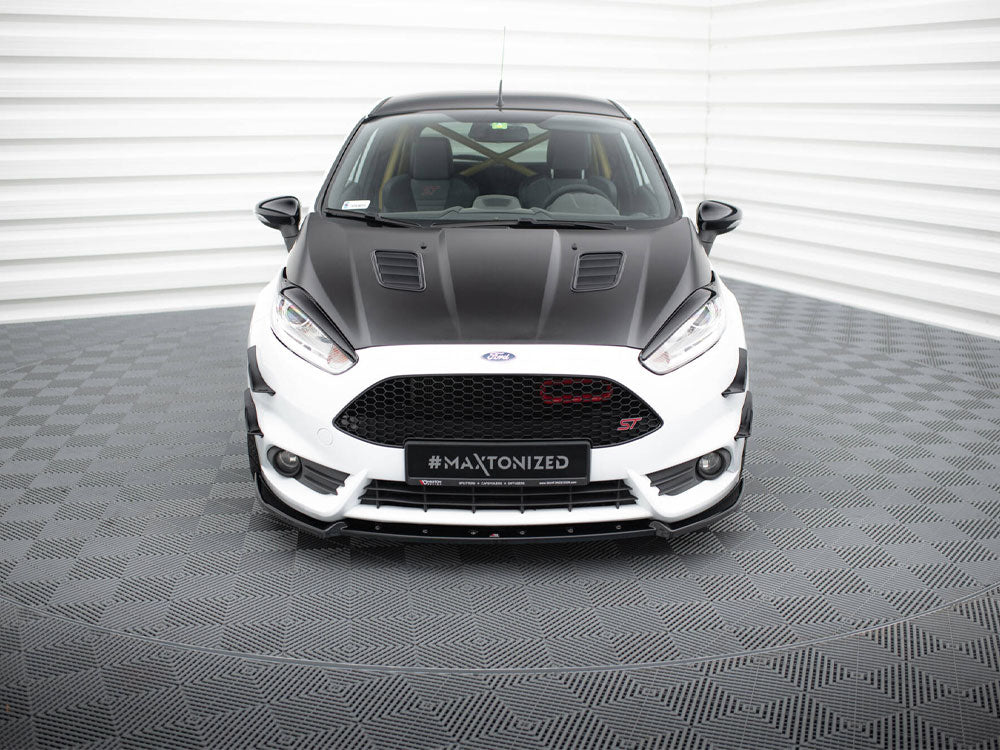 Front Splitter V.4 compatible with Ford Fiesta ST Mk7 Facelift
