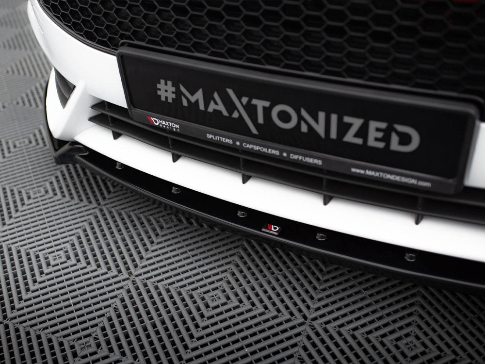 Front Splitter V.4 compatible with Ford Fiesta ST Mk7 Facelift