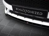 Front Splitter V.4 compatible with Ford Fiesta ST Mk7 Facelift