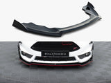 Front Splitter V.5 compatible with Ford Fiesta ST Mk7 Facelift