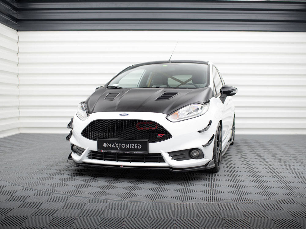 Front Splitter V.5 compatible with Ford Fiesta ST Mk7 Facelift