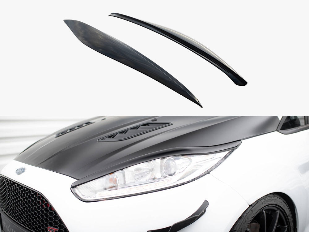 Eyebrows V.1 compatible with Ford Fiesta ST Mk7 Facelift