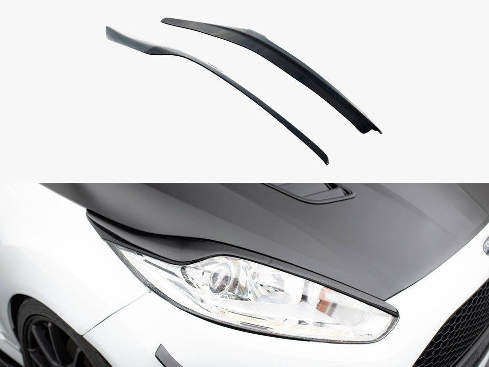 Eyebrows V.2 compatible with Ford Fiesta ST Mk7 Facelift