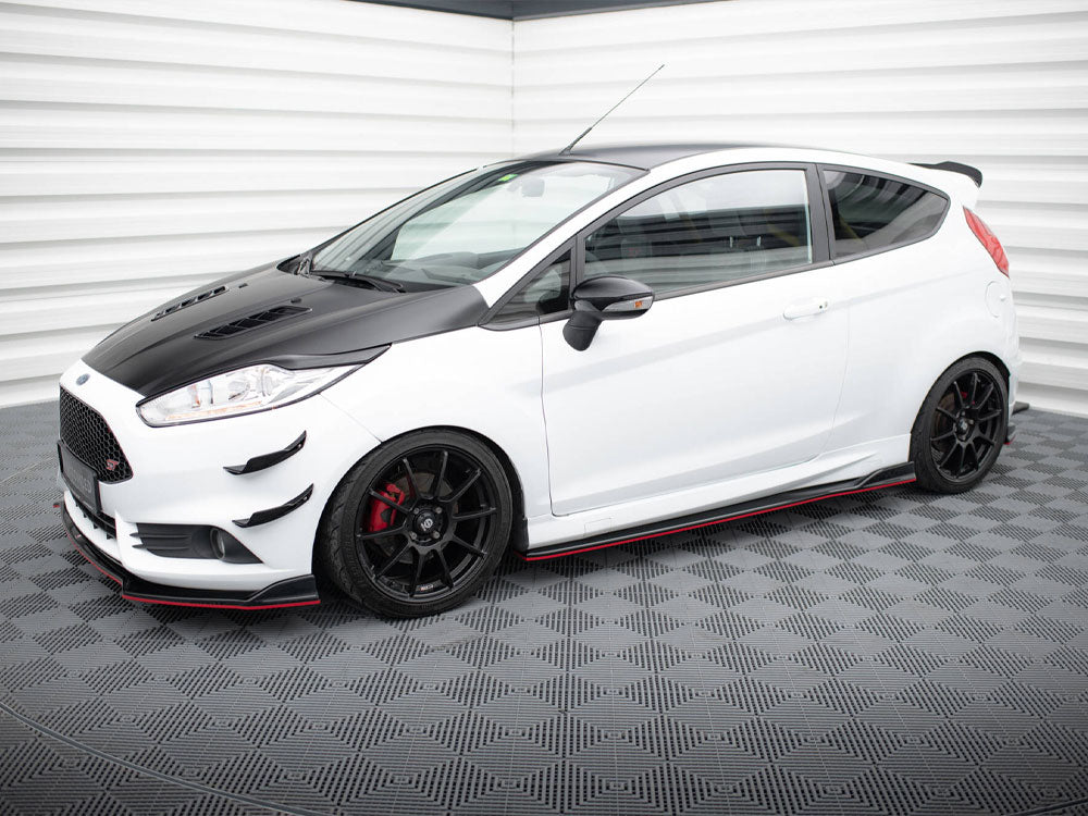 Side Skirts Diffusers V.3 compatible with Ford Fiesta ST / ST-Line Mk7 / Mk7 FL