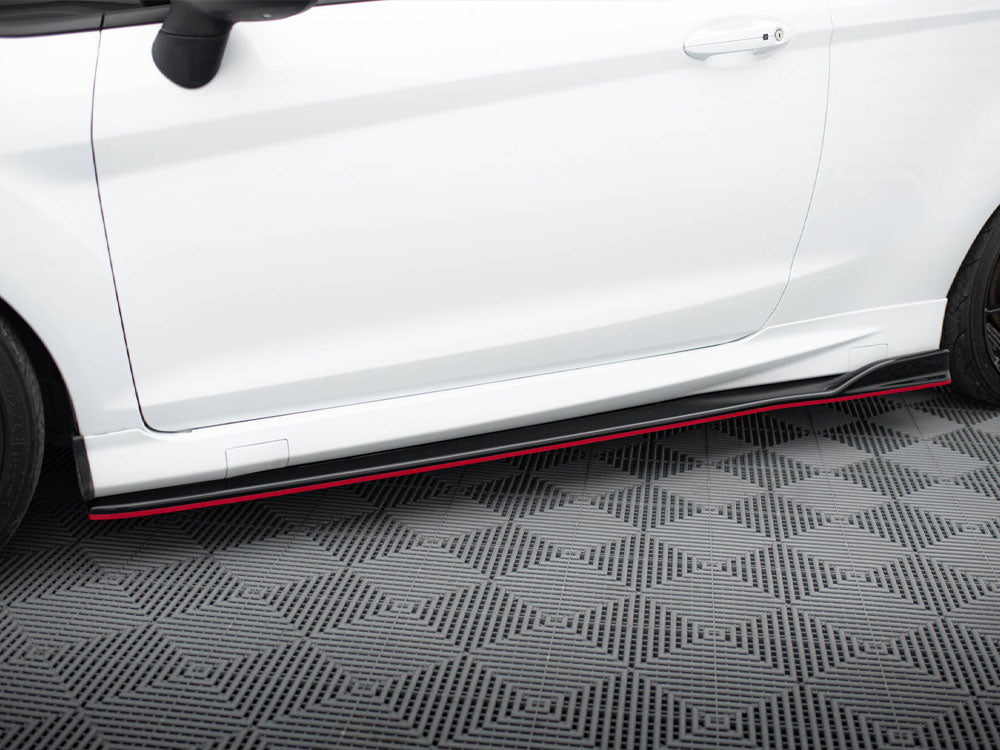 Side Skirts Diffusers V.3 compatible with Ford Fiesta ST / ST-Line Mk7 / Mk7 FL