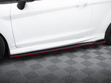 Side Skirts Diffusers V.3 compatible with Ford Fiesta ST / ST-Line Mk7 / Mk7 FL