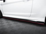Side Skirts Diffusers V.3 compatible with Ford Fiesta ST / ST-Line Mk7 / Mk7 FL