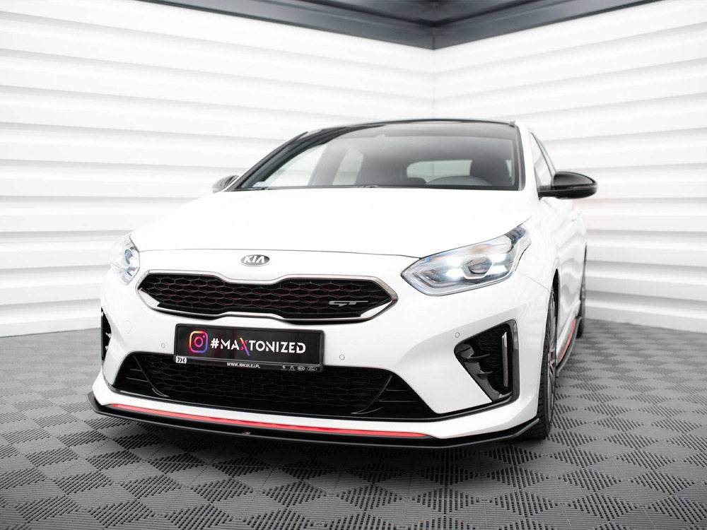 Street PRO Front Splitter compatible with Kia Ceed GT Mk3 / ProCeed Mk1