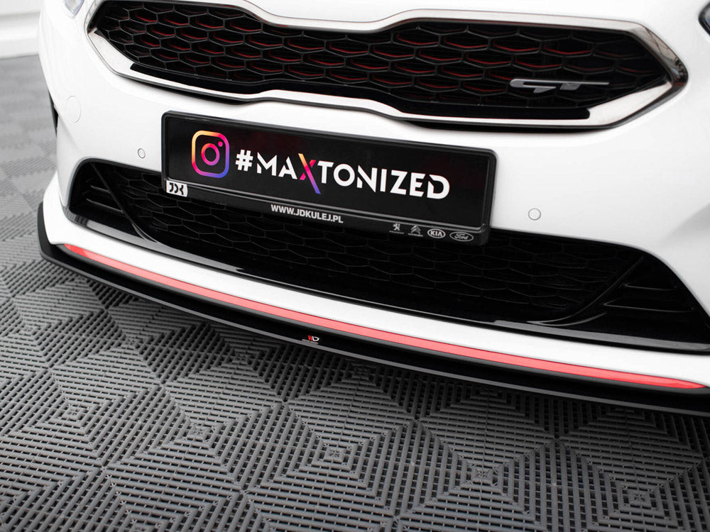 Street PRO Front Splitter compatible with Kia Ceed GT Mk3 / ProCeed Mk1