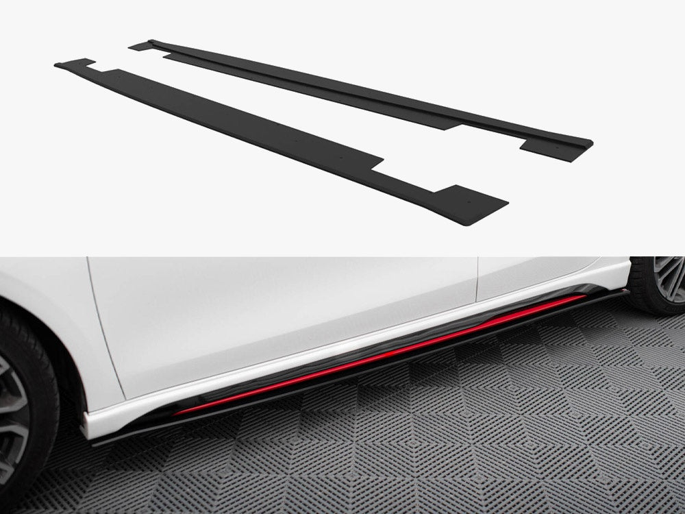 Street PRO Side Skirts Diffusers compatible with Kia Ceed GT Mk3 / ProCeed Mk1