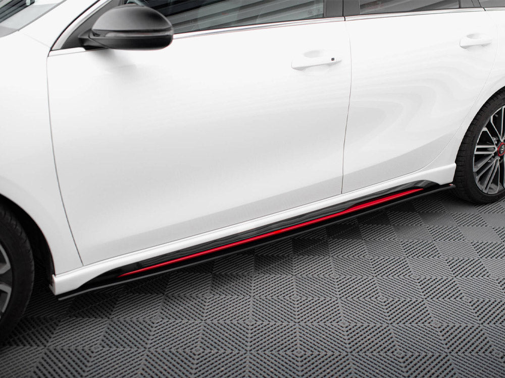 Street PRO Side Skirts Diffusers compatible with Kia Ceed GT Mk3 / ProCeed Mk1