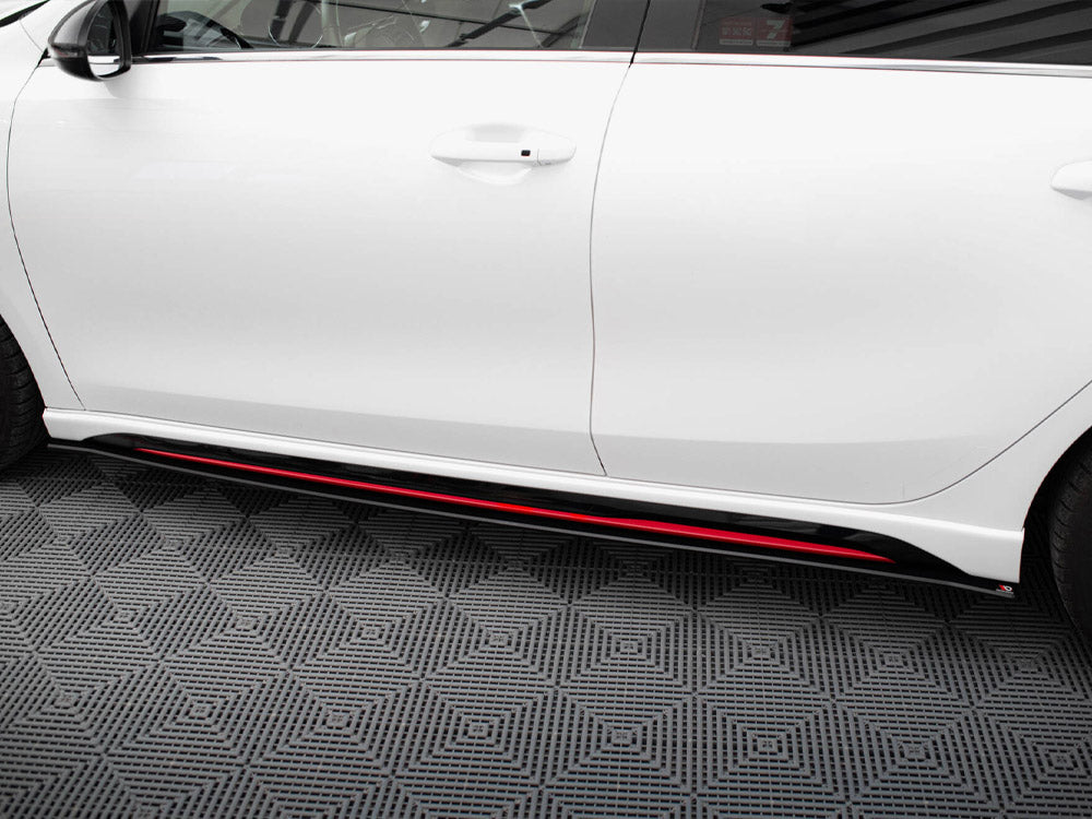 Street PRO Side Skirts Diffusers compatible with Kia Ceed GT Mk3 / ProCeed Mk1