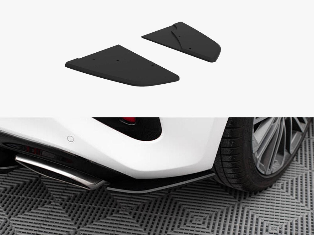 Street Pro Rear Side Splitters compatible with Kia Ceed GT Mk3
