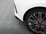Street Pro Rear Side Splitters compatible with Kia Ceed GT Mk3