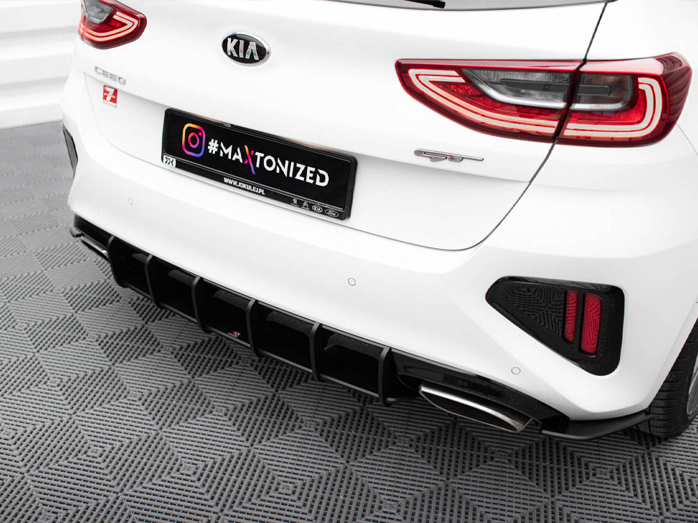 Street PRO Rear Diffuser compatible with Kia Ceed GT Mk3
