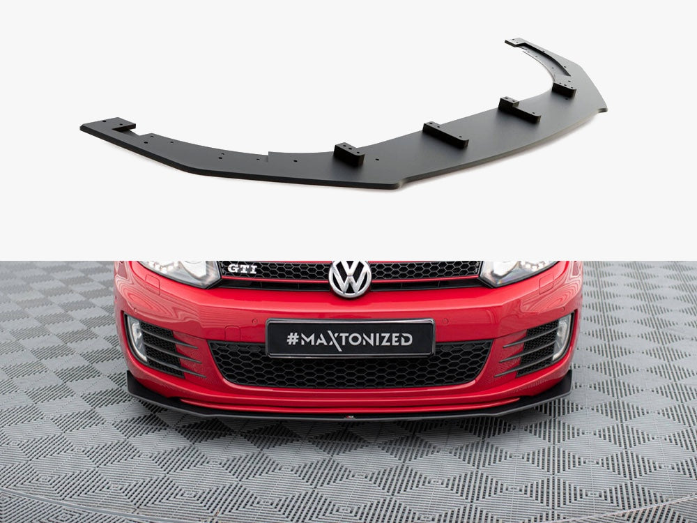Street PRO Front Splitter V.3 compatible with VW Golf GTI Mk6