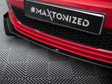 Street PRO Front Splitter V.3 + Flaps compatible with VW Golf GTI Mk6